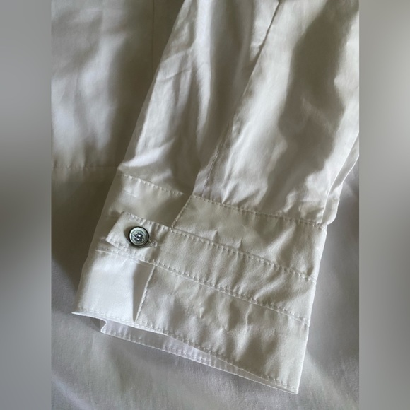 BARBARA I GONGINI Plus size Oversized Patch Pocket Shirt NWOT - Picture 4 of 11